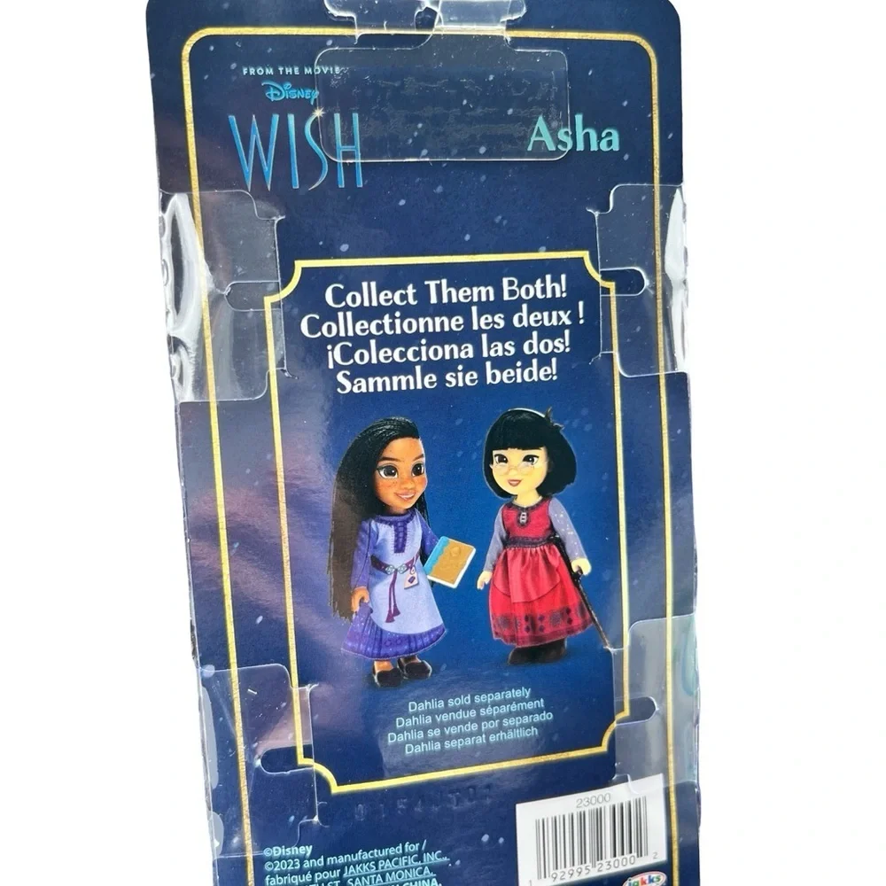 Disney Wish Asha Petite Poseable Doll NEW in Box 2023 Movie Toy